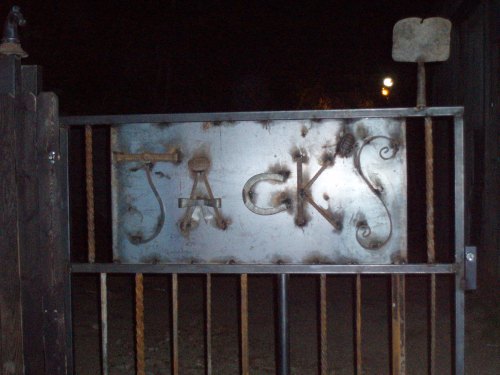 Jack's Backyard Sign